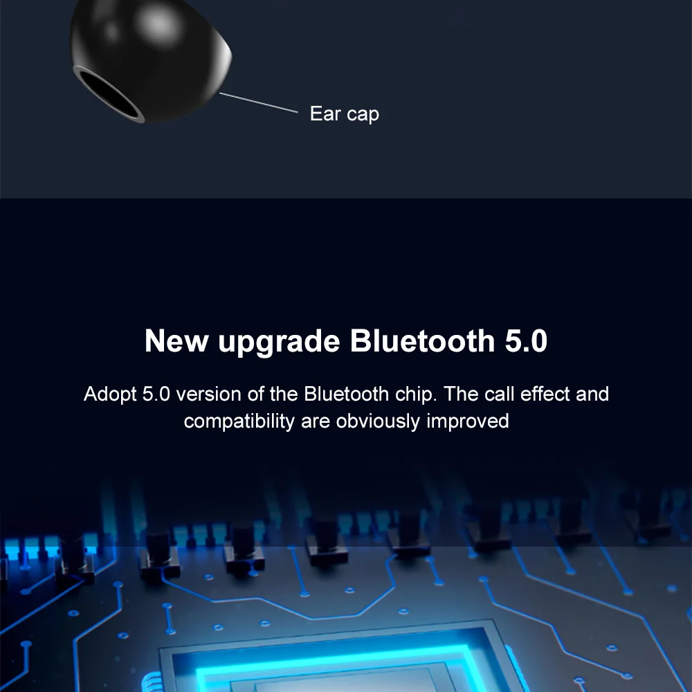 Bluetooth наушники CBAOOO TWS, беспроводные наушники с беспроводной зарядкой, чехол, 3D стерео звук, водонепроницаемая зарядная коробка