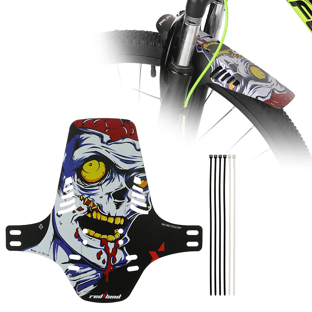 

RED LAND Bike Mud Flaps 25g Plastic Cycling Splash Dirt Guard Bike Mudguard Front Bicycle Fender bisiklet aksesuar
