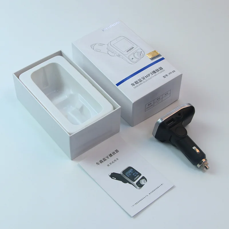 Автомобильный MP3 плеер Bluetooth hands free Телефон USB прикуриватель зарядное устройство fm