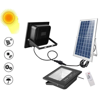 

LED Solar lamp Solar Rechargeable Energy Saving Security Lights Outdoor Waterproof Porch Garden light split panel indoor home se