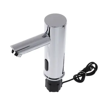 

Bathroom Automatic Infrared Sensor Sink Faucet Touchless Basin Water Tap Deck Mounted