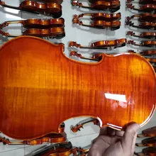 Кленовая скрипка ручной работы 4/4 3/4 твердый деревянный натуральный зернистый красный свет скрипка ручная работа краска для начинающих студентов скрипка o