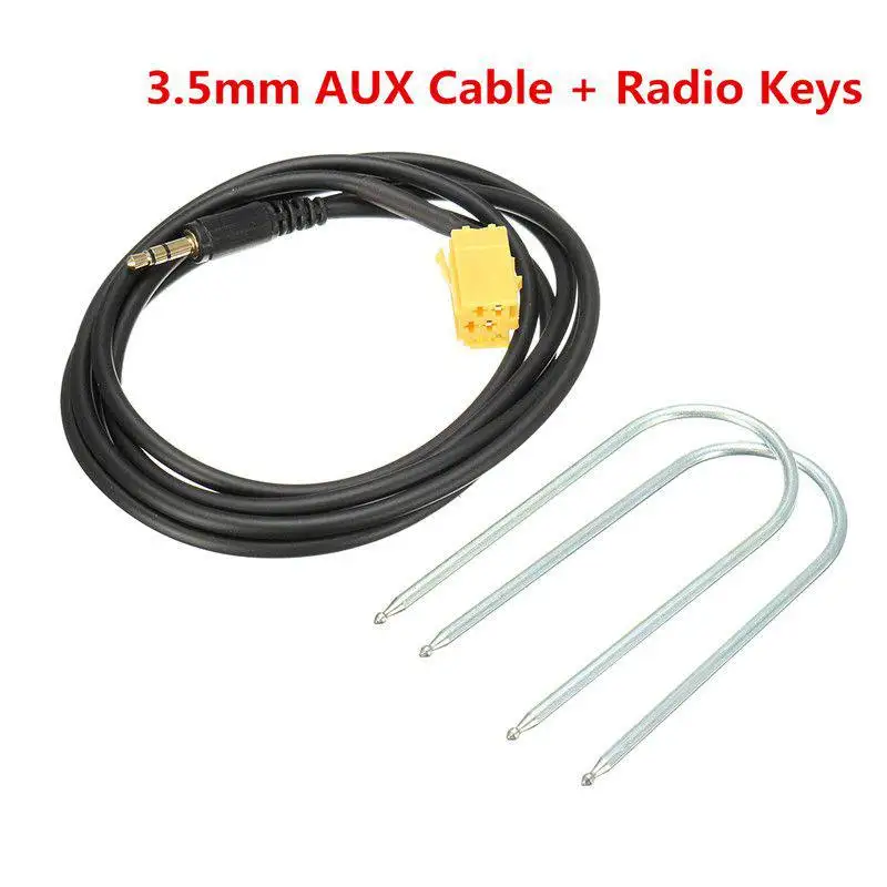 Автомобильный 3,5 мм Jack в соответствии со стандартом ISO 6Pin разъем Aux кабель для Фиат Гранд пунто Новый|Кабели, адаптеры и разъемы| | АлиЭкспресс