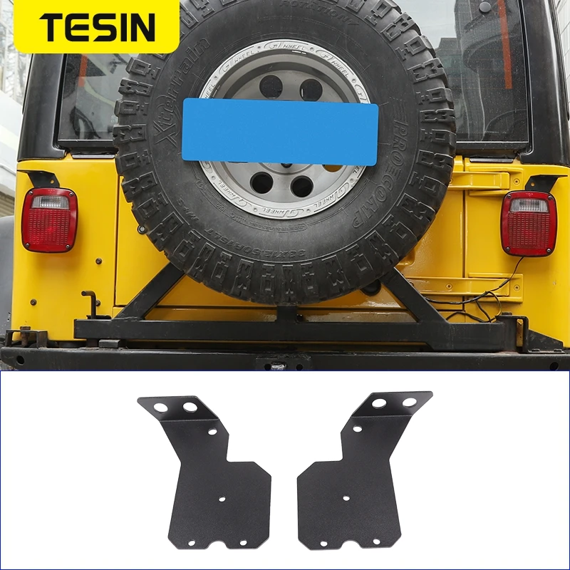 TESIN Car Tail Lamp Antenna Holder for Jeep Wrangler TJ 1997 2006 Car  Taillight Antenna Bracket for Jeep Wrangler TJ Accessories|Chromium  Styling| - AliExpress