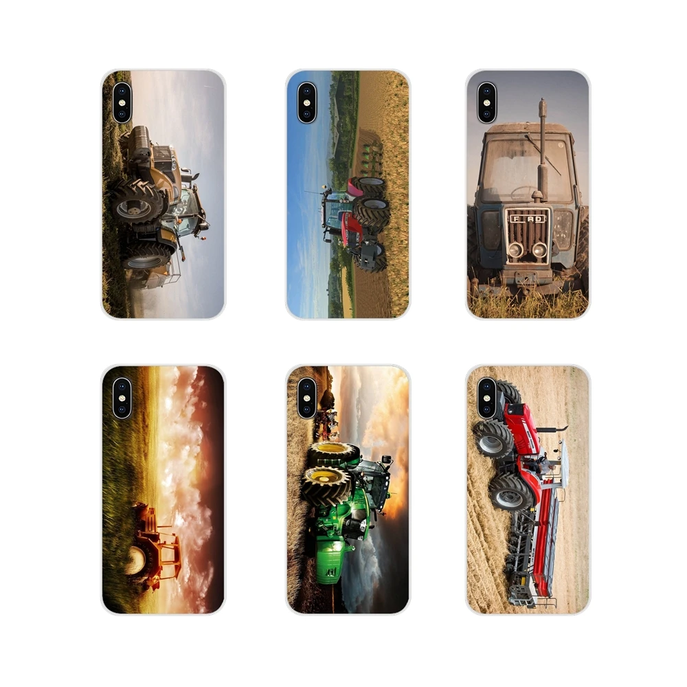 Massey Ferguson Tractors Car Art Poster Cell Phone Bag Case For Xiaomi Redmi 4A S2 Note 3 3S 4 4X 5 Plus 6 7 6A Pro Pocophone F1 | Мобильные