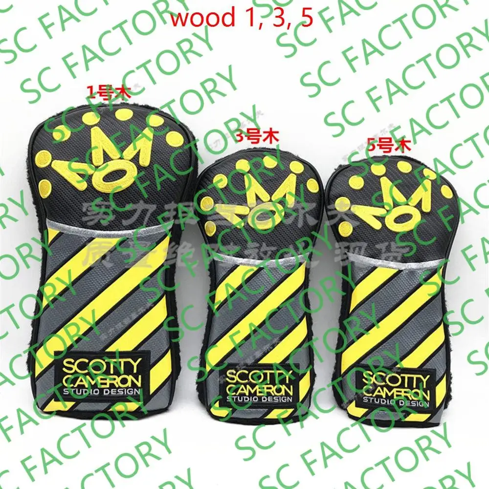 TlTLElST CROWN scotty wood гибридные головные уборы Тур магазин Камерон дизайн Скотти шпаттер на заказ головной убор Гольф шпаттер - Цвет: 19