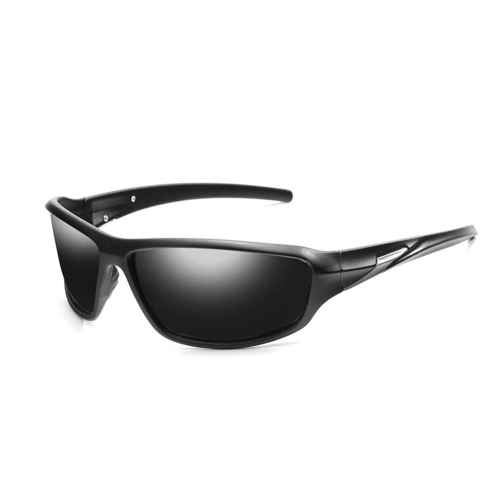 AIELBRO велосипедные солнцезащитные очки, Мужские поляризационные уличные походные велосипедные очки для вождения, для рыбалки для мужчин, велосипедные очки UV400 Oculos - Цвет: C01 BLACK GREY
