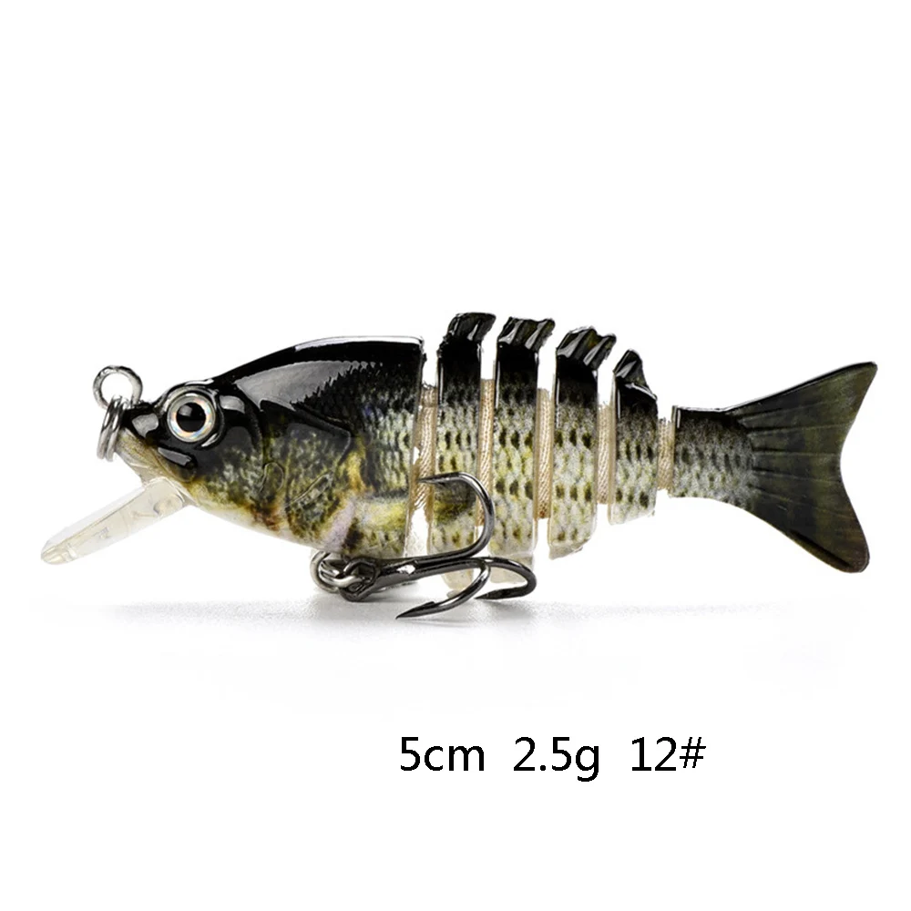 5-10 Olta мульти Соединенные тонущие рыболовные приманки воблеры Swimbait Щука приманка жесткие приманки для ловли карпа снасти бас форель Pesca Isca - Цвет: 5-10