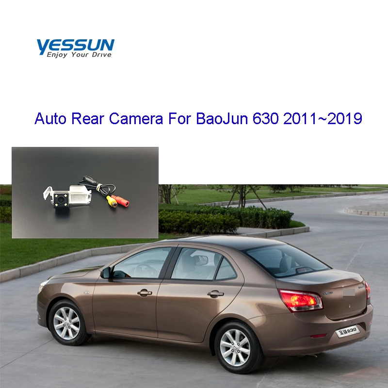 Yessun камера номерного знака для BaoJun 630 2011~ Автомобильная камера заднего вида помощь при парковке