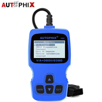 Автосканер автомобильный Autophix V007 OBD2, считыватель кодов, инструмент для диагностики, дроссель подушек безопасности, немецкий автомобильный ... Автосканер автомобильный Autophix V007 OBD2, считыватель кодов, инструмент для диагностики, дроссель подушек безопасности, немецкий автомобильный ...