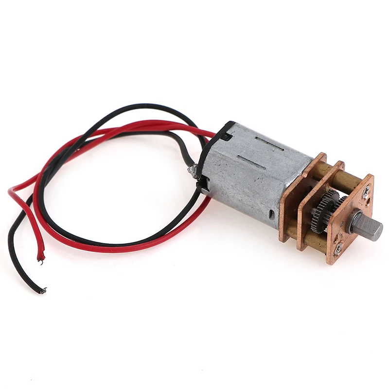

Steel Gear N20 Mini Precision DC Geared Motor D-Axis Speed Reduction Motor 5V