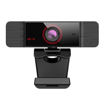 

4K Webcam, AF Autofocus, Microphone with Automatic Noise Reduction, 120° Adjustable Viewing Angle, for PC, Etc.