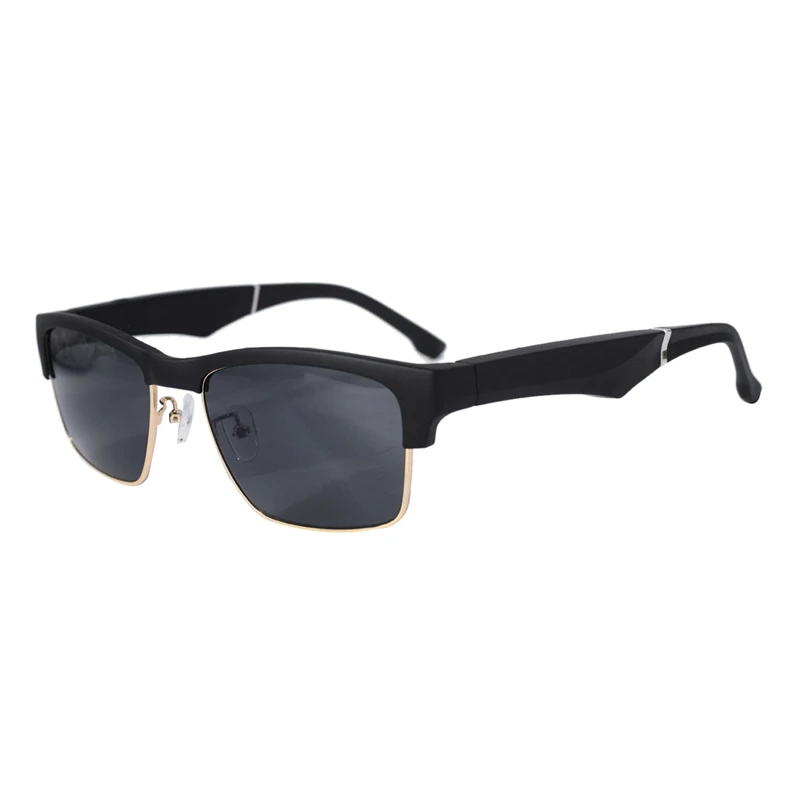 

Waterproof Bluetooth Smart Glasses Hands-Free Call Music Sunglasses for iPhone Android Phone