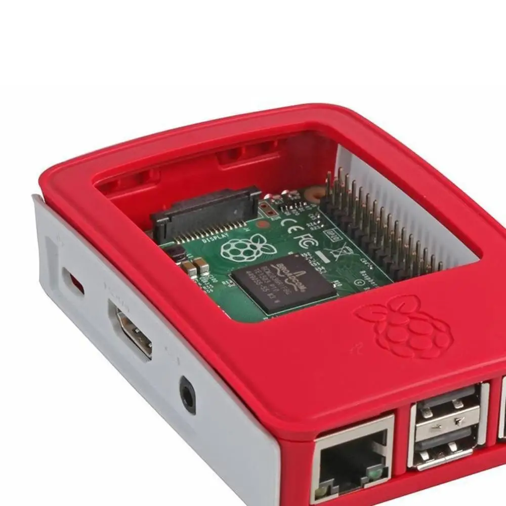 Raspberry Pie 3 оболочки Raspberry Pi чехол 3b+ специальная защитная коробка чехол для компьютера красный и белый корпус