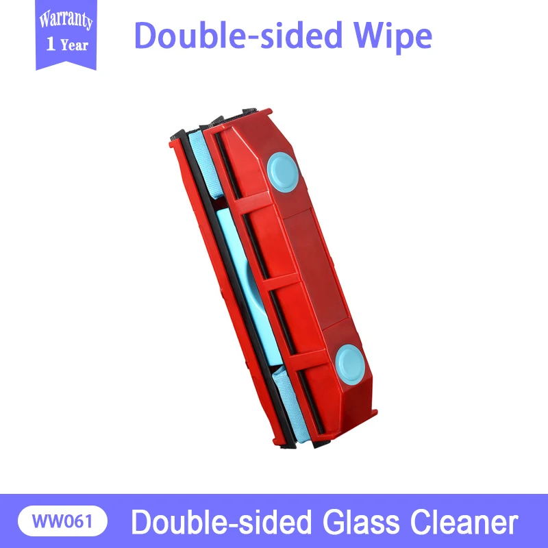 Double-sided Manual Window Cleaner Powerful Magnetic Window Cleaner High-rise Shower Screen Brush Portable Glass Cleaner - Famidy.com