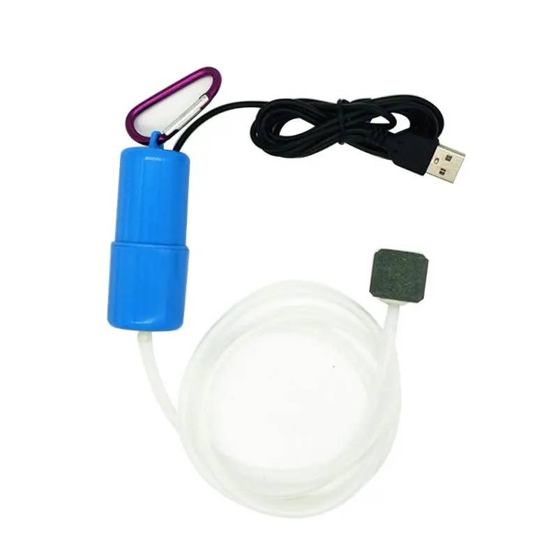 Портативный Миниатюрный аквариум с USB аквариумный кислородный воздушный насос