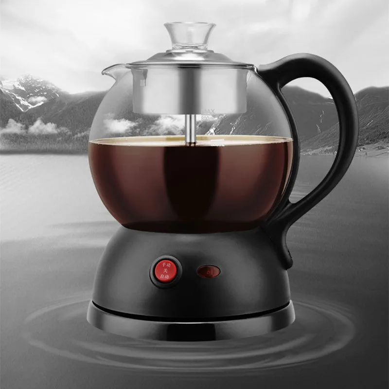 600W Button Type Tea Maker Black Tea Pu'er Steaming Machine Multi-function Steam Extraction Machine Gift Electric Appliance