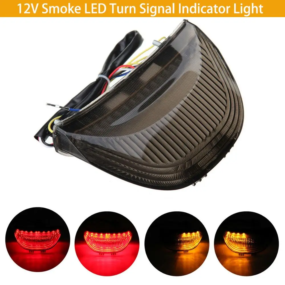 

1 Pcs Smoke LED Turn Signal Indicator Light Brake Tail Light Daytime Running Light For Honda 03-06 CBR600RR 04-07 CBR1000RR