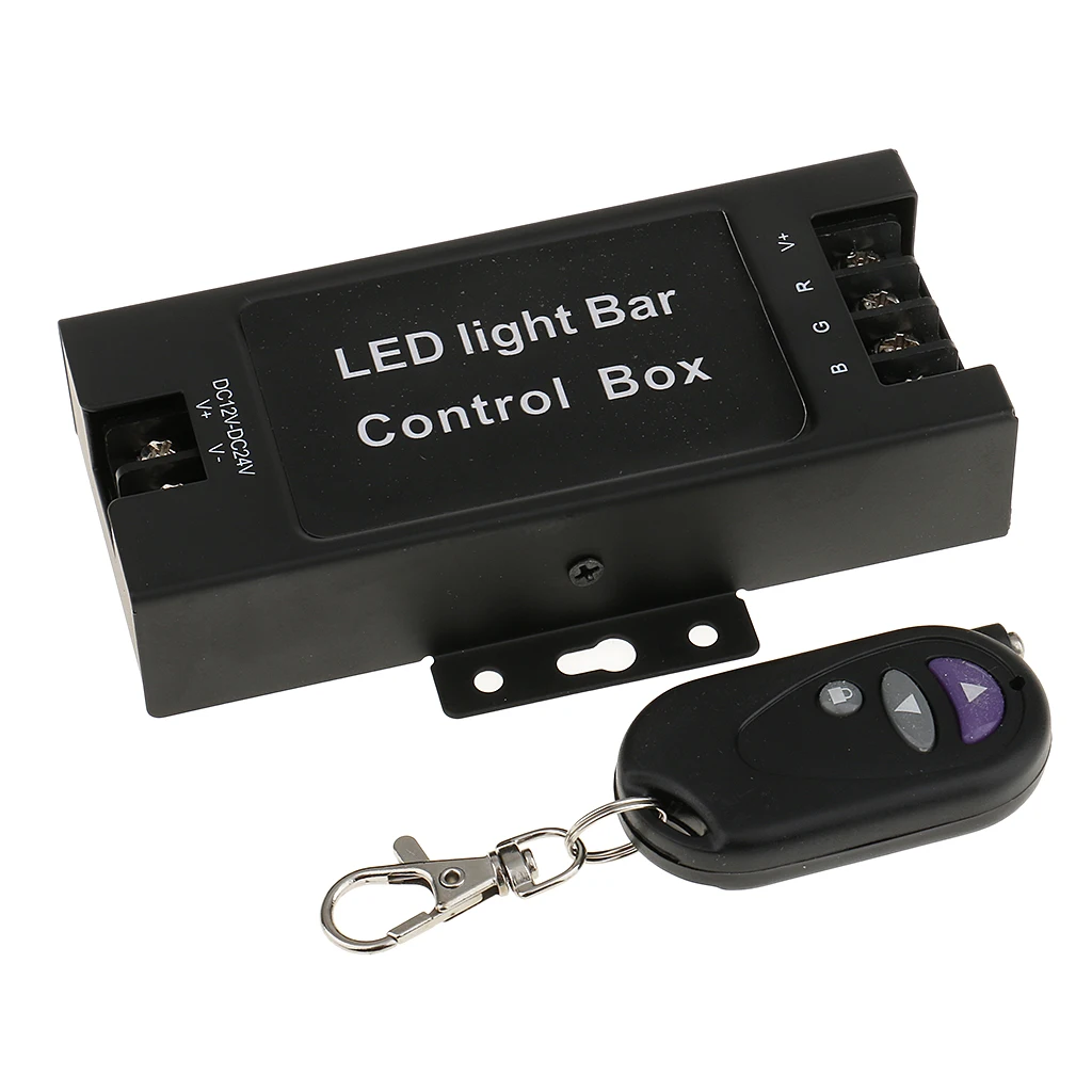 12V 24V светодиодный светильник бар Батарея коробка контроллер вспышки с