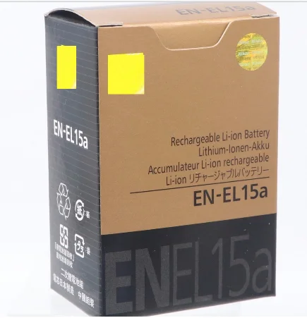 10 шт./партия для Nikon EN-EL15A EN-EL15B батареи