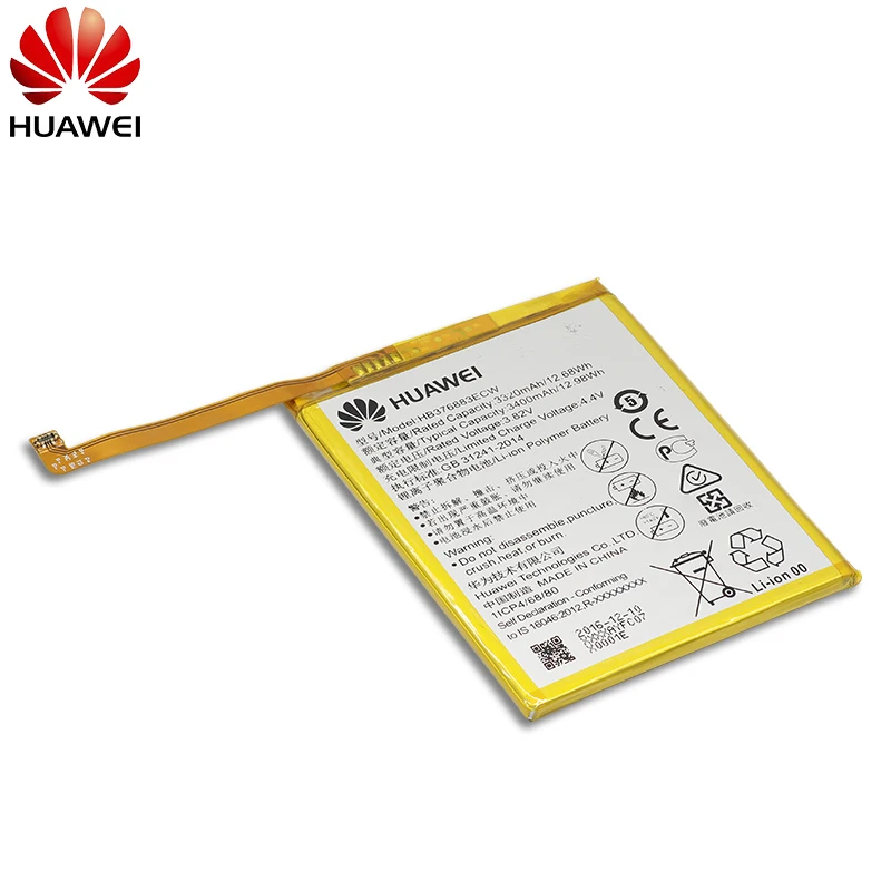 Huawei телефон батарея HB376883ECW для huawei P9 Plus VIE-AL10 Замена батареи 3400mAh