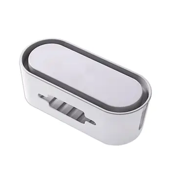 

Plastic Multi-Functional Creative Cable Storage Box Wire Management Socket Storage Box Desktop Container Household Supplies