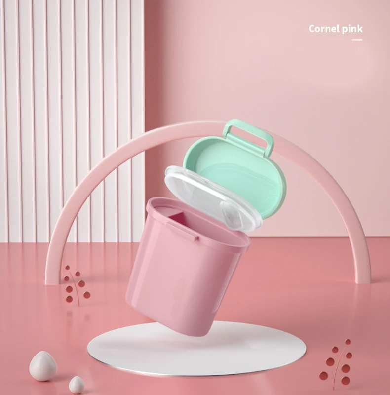 Pink Aimeison детская коробка для сухого молока портативная из детского питания добавка для сухого молока большая емкость Герметичные банки для хранения - Color: Pink
