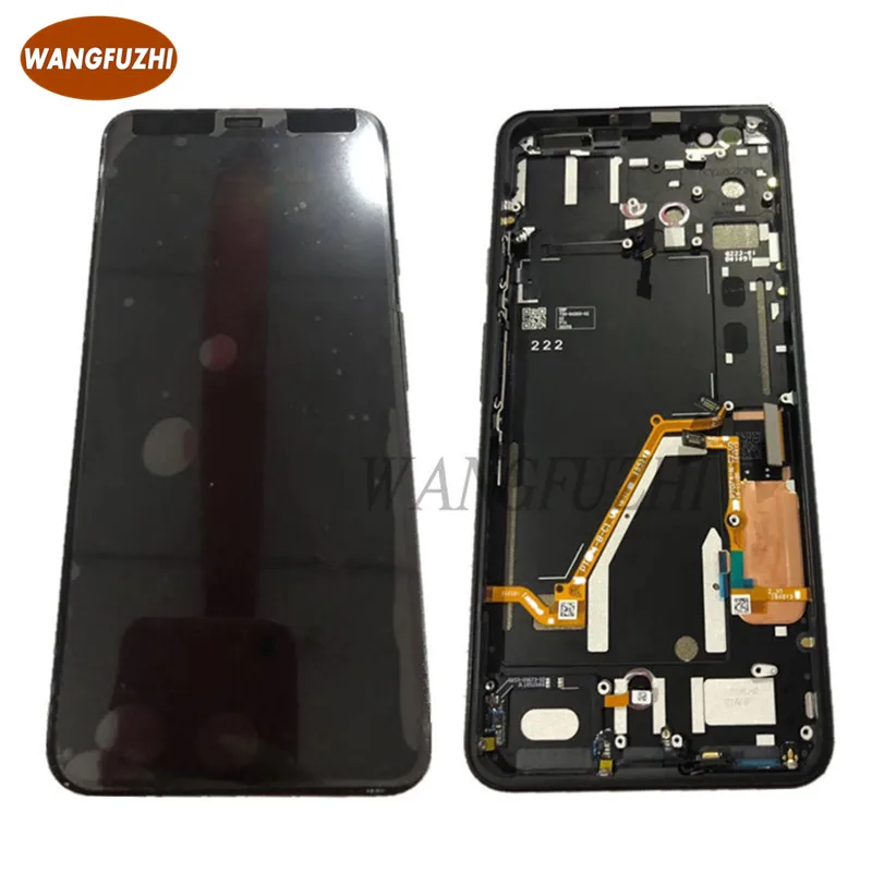 WANGFUZHI для Google Pixel 4 XL ЖК-дисплей кодирующий преобразователь сенсорного экрана в сборе Запасная часть
