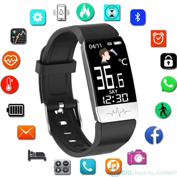

Smart Watch 2020 Men Women Fitness Tracker Heart Rate Monitor Waterproof Sport Bluetooth Watches For Android IOS Smartwatch Hour