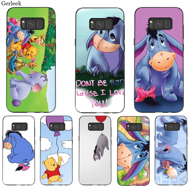 Мобильный сотовый Чехол для телефона samsung J4 J6 J7 J8 Core Prime Duo Plus чехол ребенка Eeyore Donkey