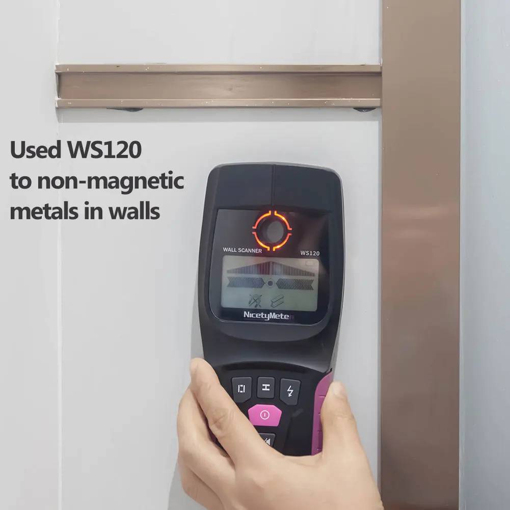 Nicetymeter WS120 ручной многофункциональный настенный детектор металлический