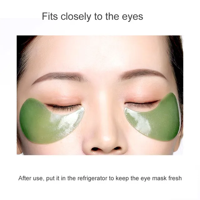 60Pcs Seaweed Collagen Eye Mask Care Moisturize Anti Aging Patches Dark Circles Eye Bags Remove Eye