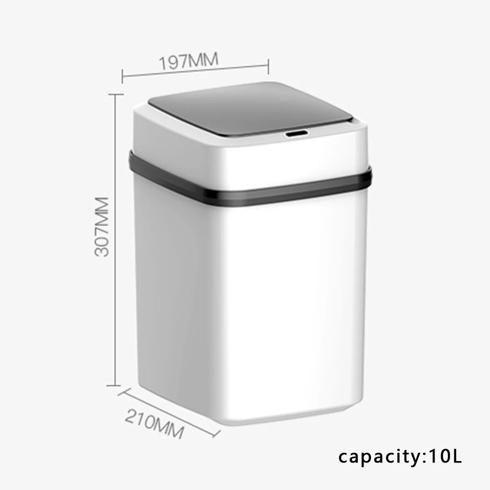 Generic Sensor Dustbin Kitchen Can Automatic For Motion Response Waste