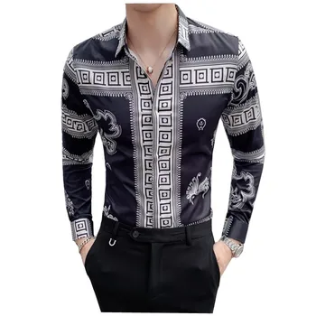 slim fit casual dress shirts