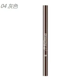 

HANDAIYAN 2 In 1 4 Tip Microblading Double-end Waterproof Long Lasting Cosmetic Eyebrow Pen + Liquid Eyelliner Pecil TSLM2