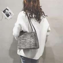 Модная универсальная сумка-мешок для женщин сказочная Ретро трендовая сумка через плечо тканевая сумка повседневная женская сумка с верхней ручкой