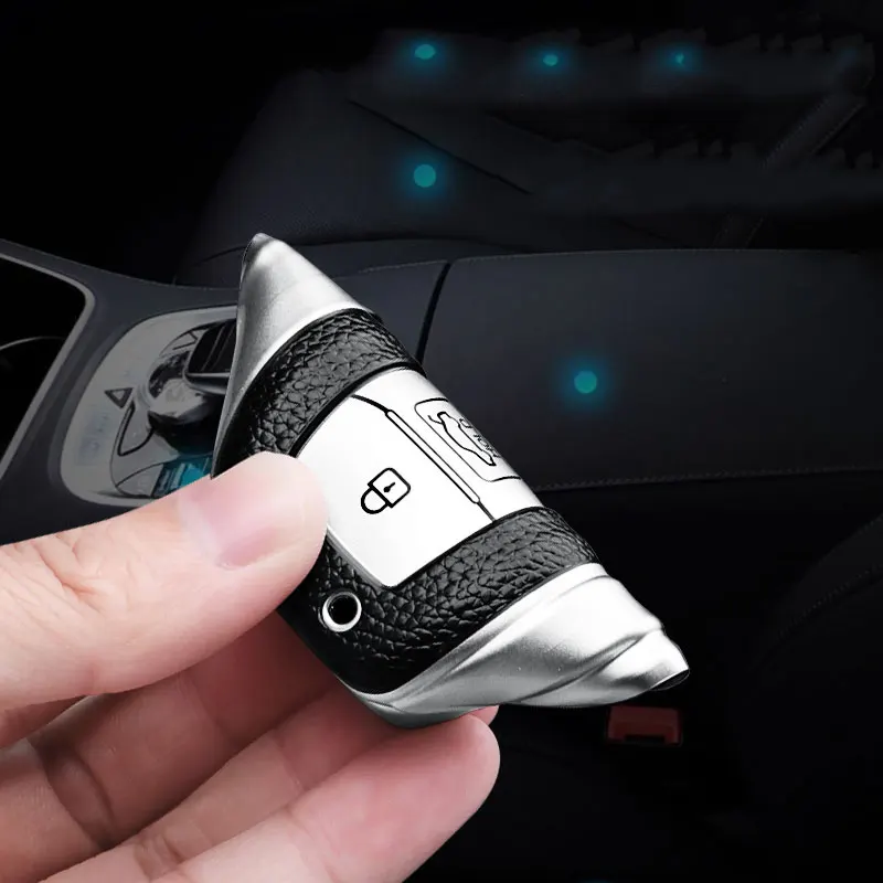 Étui En Silicone Pour Clé De Voiture Hyundai Tucson, Elantra, Ioniq 2023-2025 - Protection Antichoc Et Antidérapante