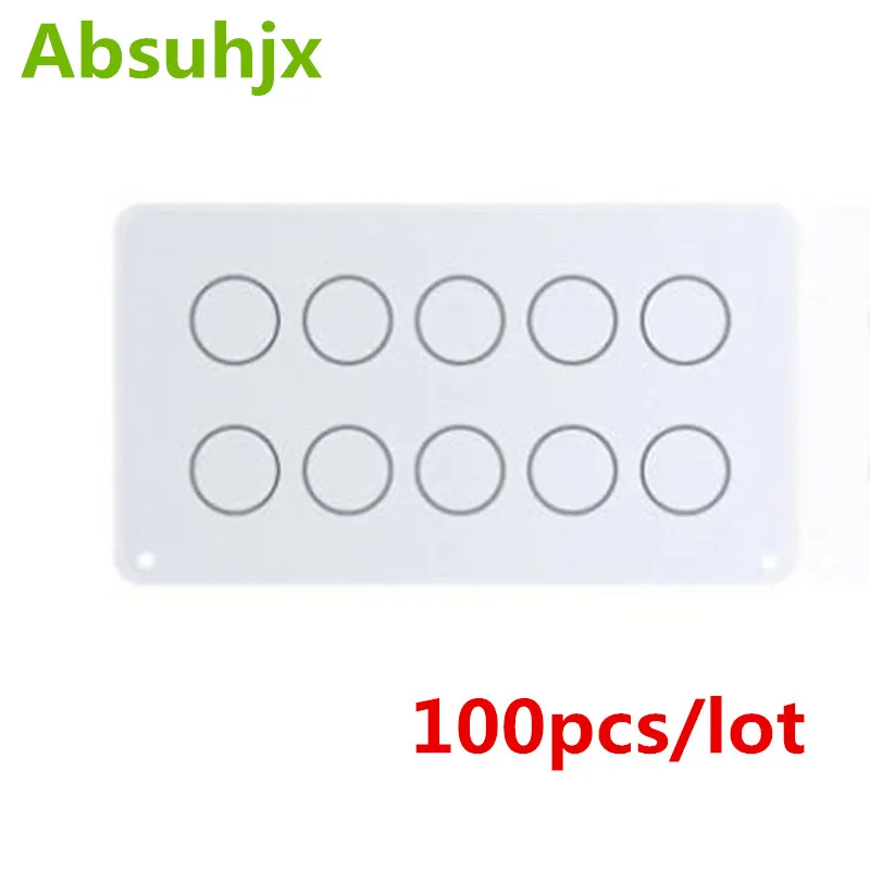 

Absuhjx 100pcs Home Button Rubber for iPhone 7 8 Plus 7G 8G Gasket Metu Holding Space Waterproof Sticker Parts
