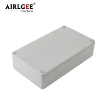 165*95*39 мм электронная коробка Открытый IP66 водонепроницаемый электрический распределительный ящик литой алюминиевый корпус короб для мониторинга