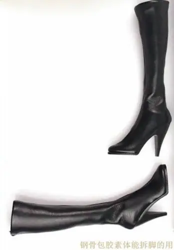 

TBLeagure Vampirella Leather Shoes boots Model For 1/6th Female PH Figure