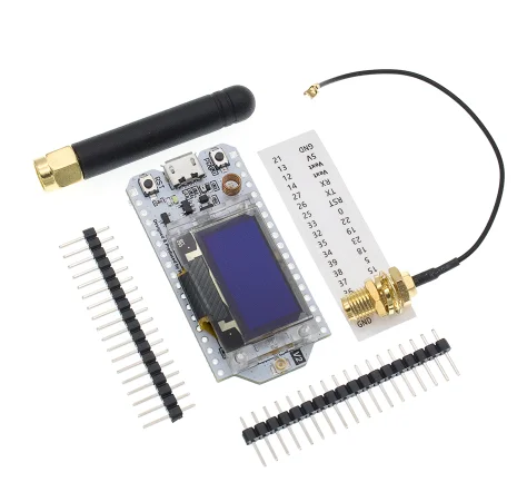 

SX1276 SX1278 ESP32 LoRa 868MHz/915MHz/433MHz 0.96 Inch Blue OLED Display Bluetooth WIFI Kit 32 Development Board
