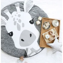 Ковер для детской комнаты, для детей, для игр, для сна, толстый мягкий пушистый ковер, одеяло для ползания, теплый коврик для кровати, украшения для дома HM0047