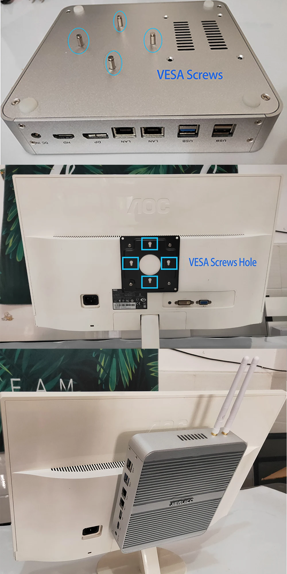 i5-7260U Vesa mounted picture