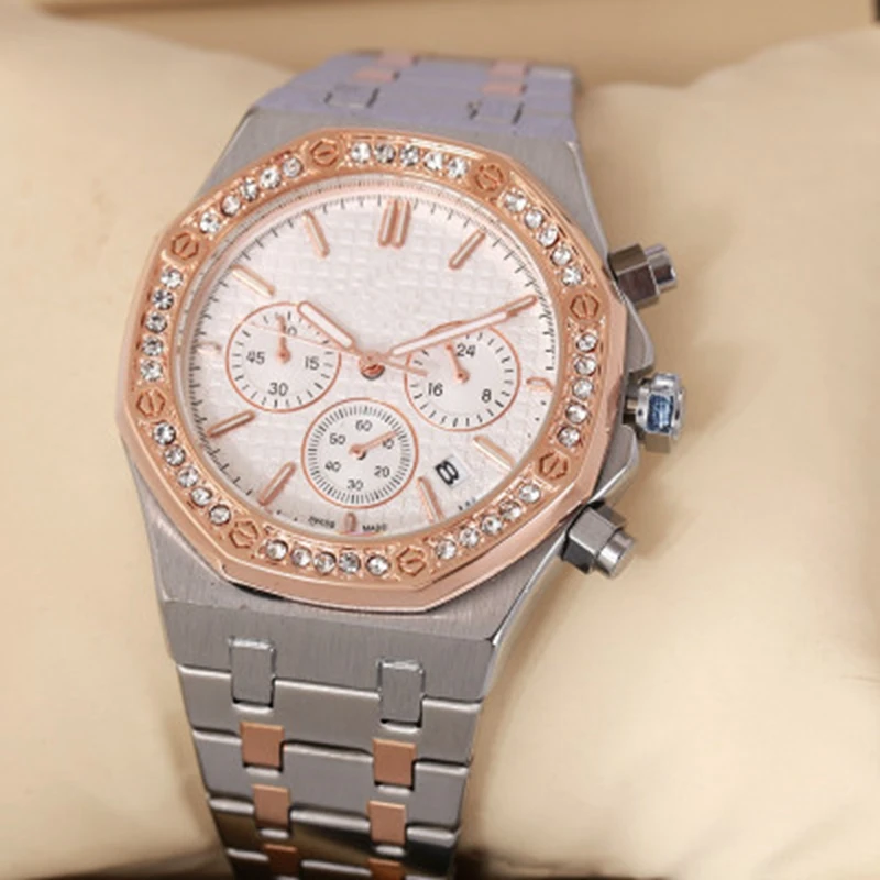 Топ люксовый бренд Мужские часы AP день-дата бриллиантовые часы мужские aaa наручные часы relojes hombre