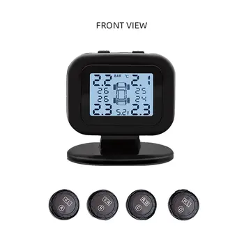 

Voltage Synchronous 120 MonitoringCar Tire Pressure 110 Monitor Color Display Tpms Tire Pressure Monitoring System