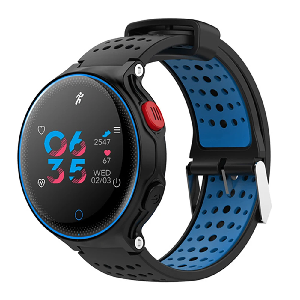 Swimming Wristband Watch Sleep Monitor Exercise Bluetooth Colorful Display Waterproof Smart Bracelet Heart Rate Monitor Sports