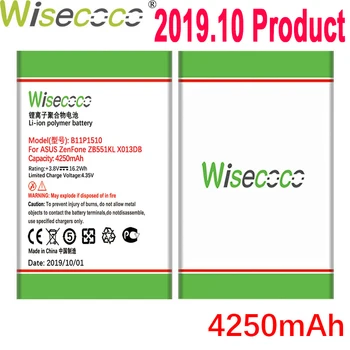 

WISECOCO New 4250mAh B11P1510 Battery For ASUS ZenFone Go TV ZB551KL X013DB Mobile Phone With Tracking Number
