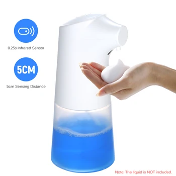 

350ml Automatic Infrared Sensor Foam Soap Dispenser ABS Material Rechargeable Non-contact Spray Soap Dispenser