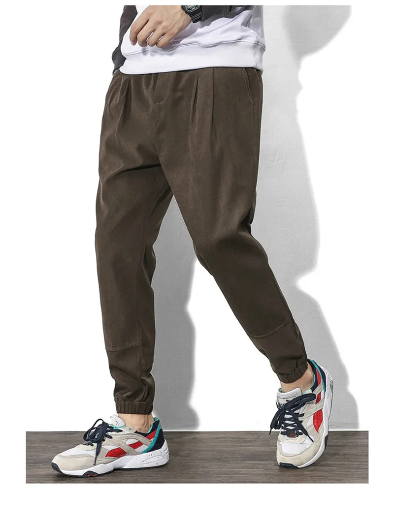 Брюки-карандаш, мужские брюки для бега, мужские брюки, уличная одежда, спортивные штаны, брюки, мужские брюки, 4XL,, осень