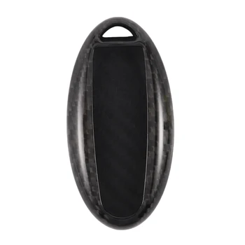 

Premium Real Carbon Fiber Snap on Case Fit for INFINITI Q50 Q70 Q60 QX60 G37 Smart Key Fob